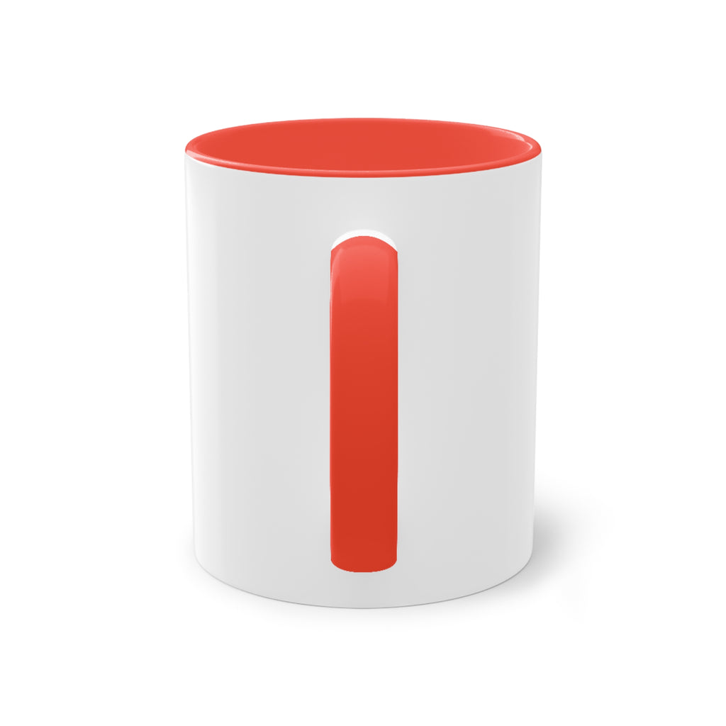 11oz No Fear No Hate No Lies Coffee Mug — Red Accent Inspirational Tea Cup