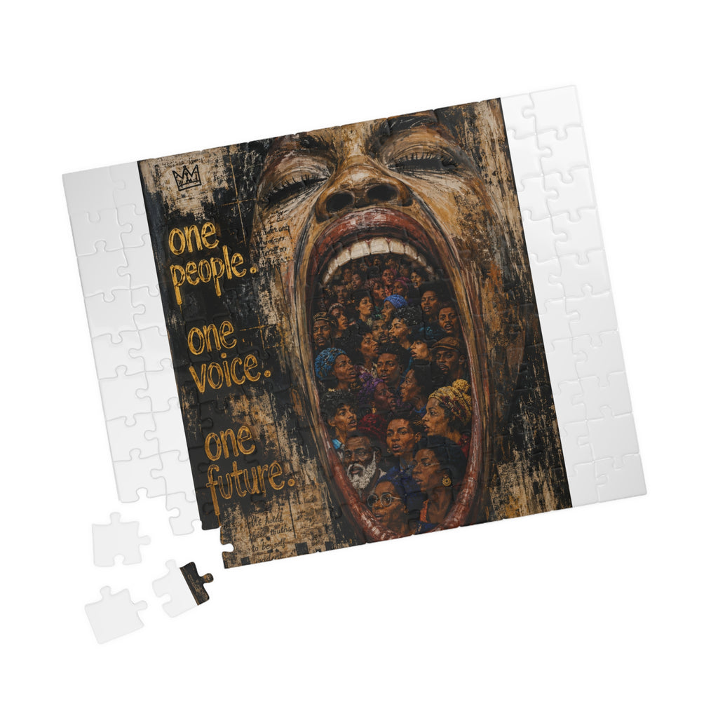 Puzzle — "One People. One Voice. One Future." Art Jigsaw (110–1014 pcs)