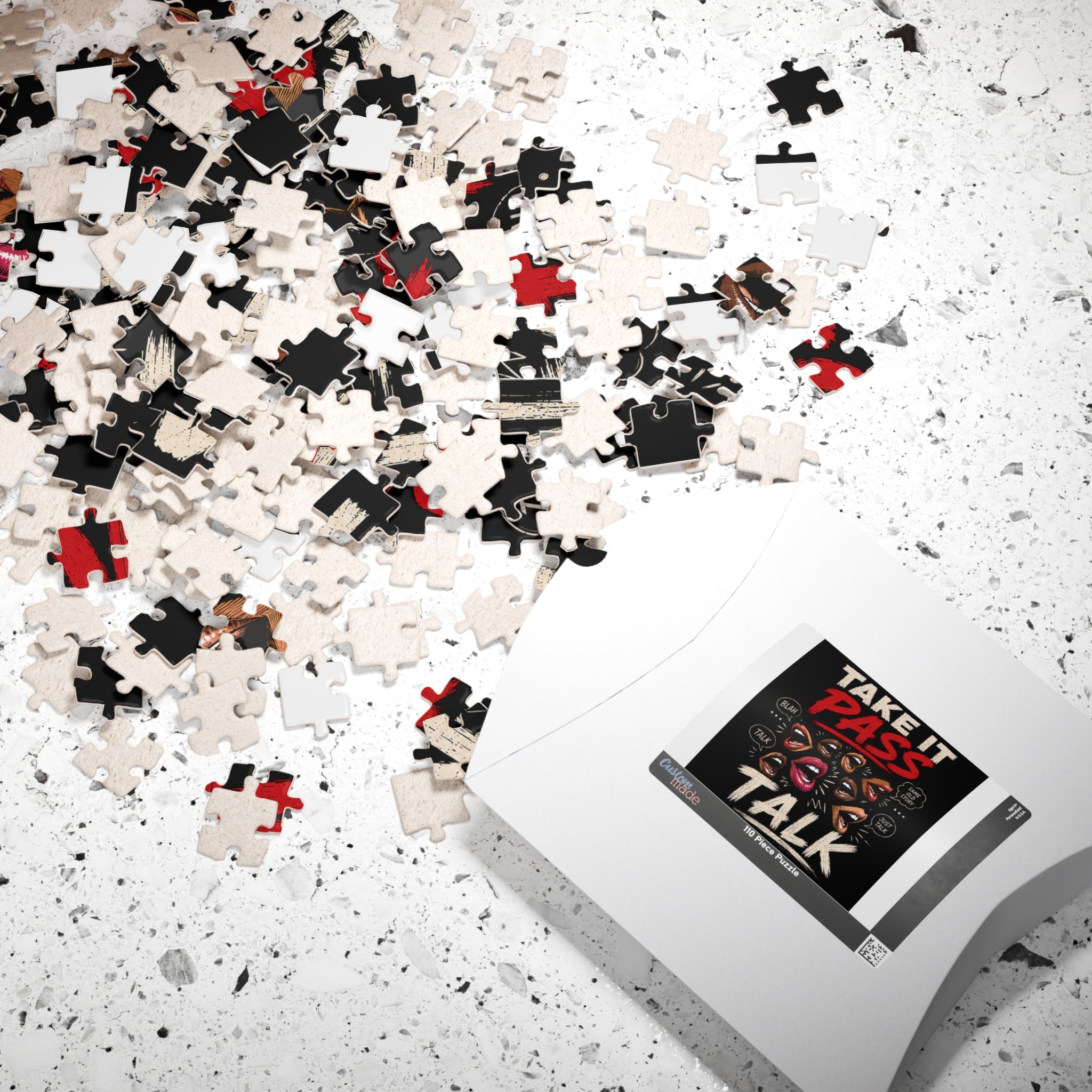 Take It, Pass It, Talk - Graphic Jigsaw Puzzle