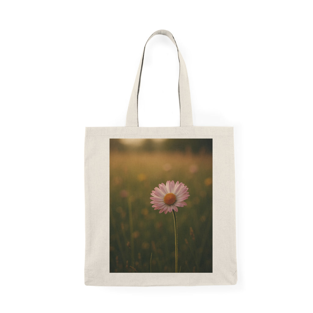 Daisy Meadow Canvas Tote Bag