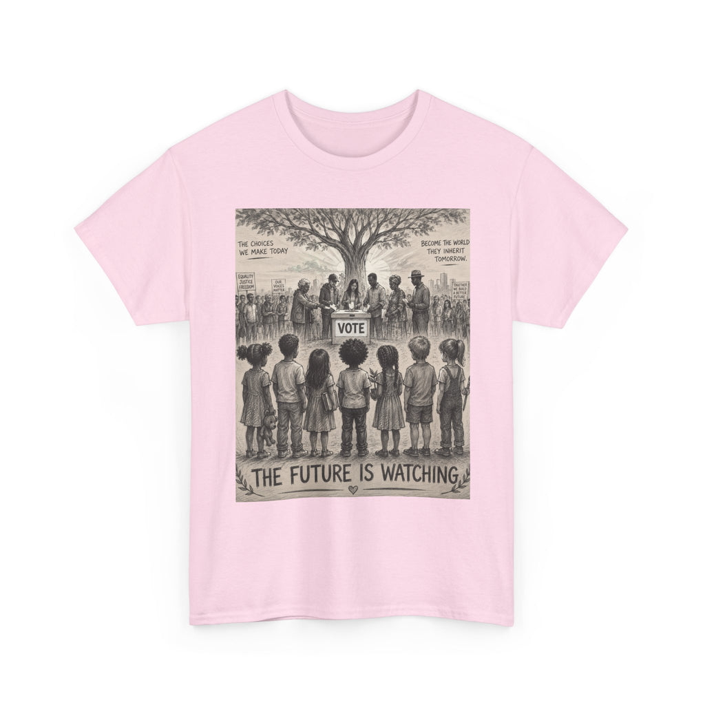 Vote Tee — “The Future Is Watching” Graphic T-Shirt