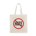 No Hate / No Lies Tote Bag — Anti-Hate & Anti-Lies Cotton Tote