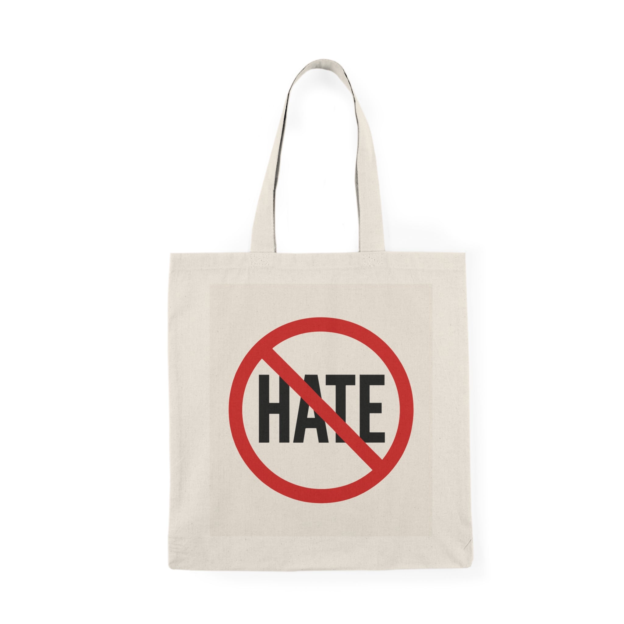 No Hate / No Lies Tote Bag — Anti-Hate & Anti-Lies Cotton Tote