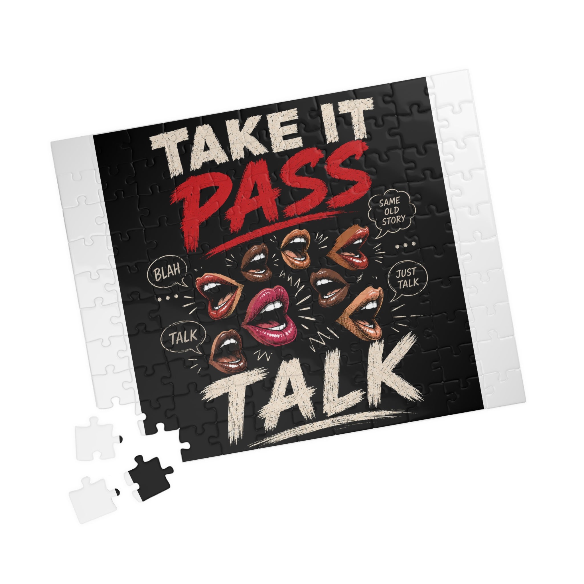 Take It, Pass It, Talk - Graphic Jigsaw Puzzle