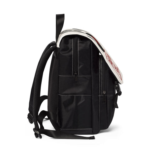 Backpack — 'Paid In Full' Handprint Statement Shoulder Bag