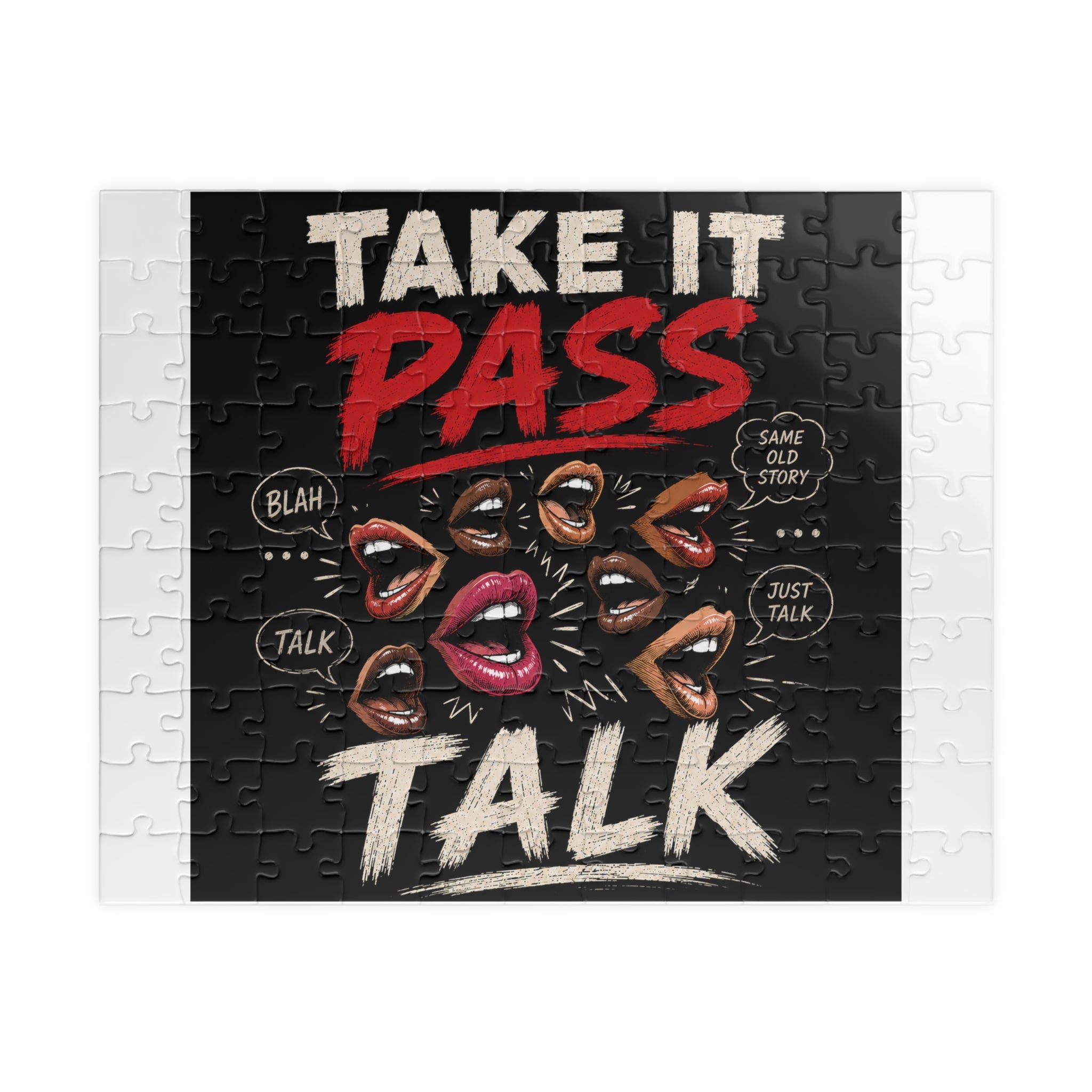 Take It, Pass It, Talk - Graphic Jigsaw Puzzle