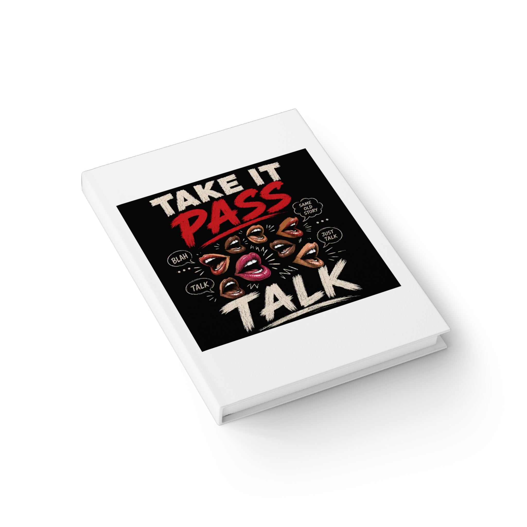Take It, Pass Talk — Graphic Ruled Journal
