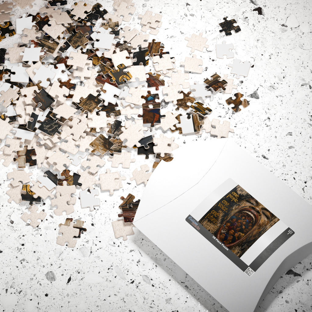 Puzzle — "One People. One Voice. One Future." Art Jigsaw (110–1014 pcs)