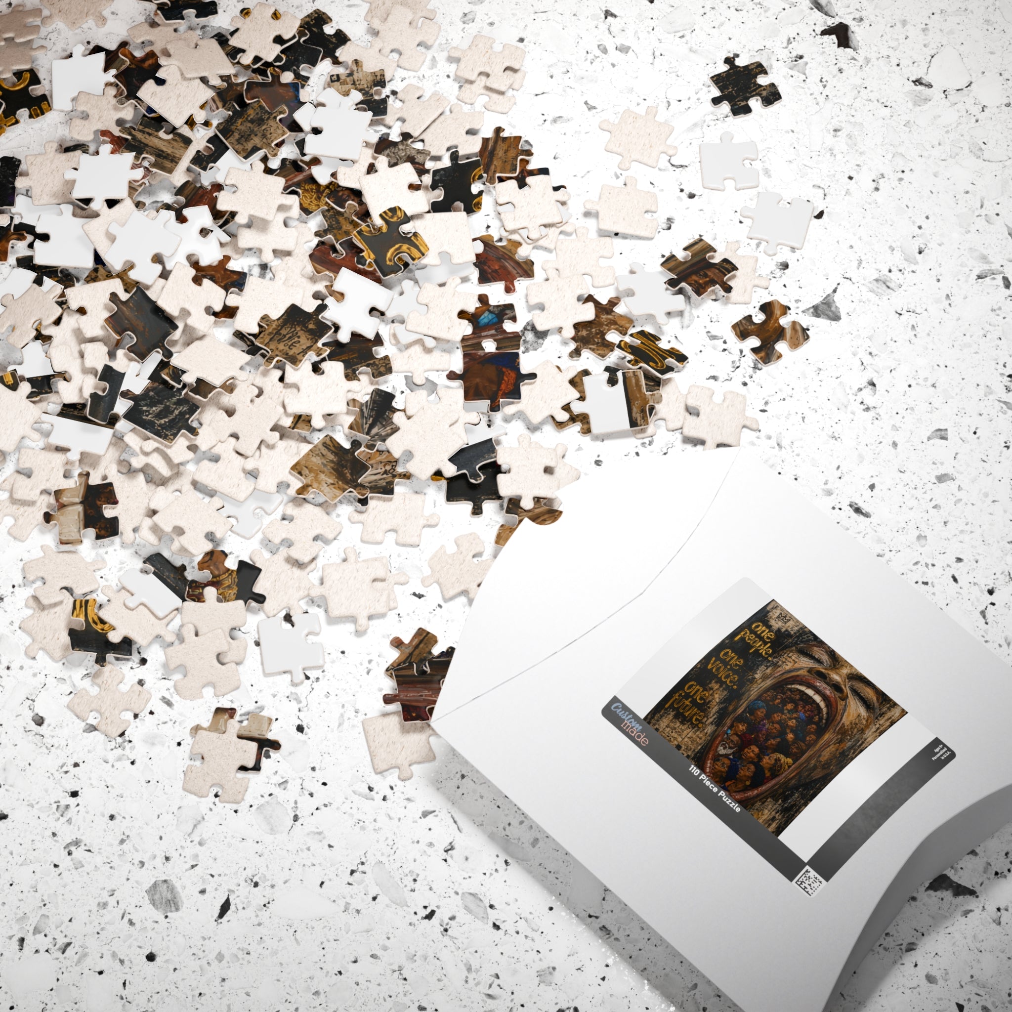 Puzzle — "One People. One Voice. One Future." Art Jigsaw (110–1014 pcs)