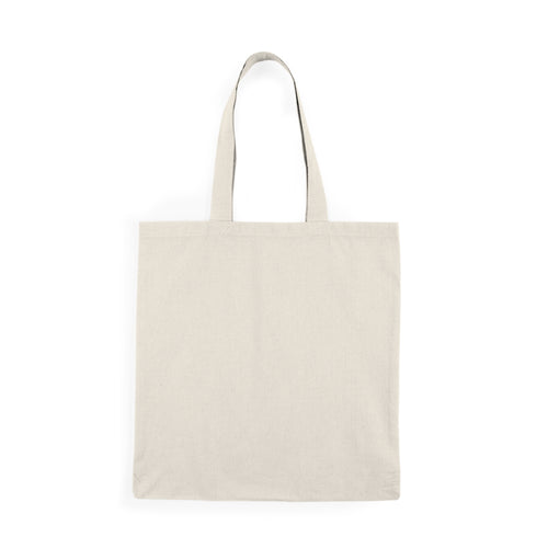 Begin With The First Step Canvas Tote — Inspirational Footprint Grocery Bag